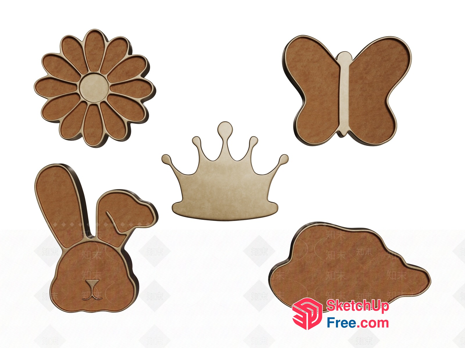 Decorative Wall Art Pieces For A Whimsical Home 3D SketchUp File