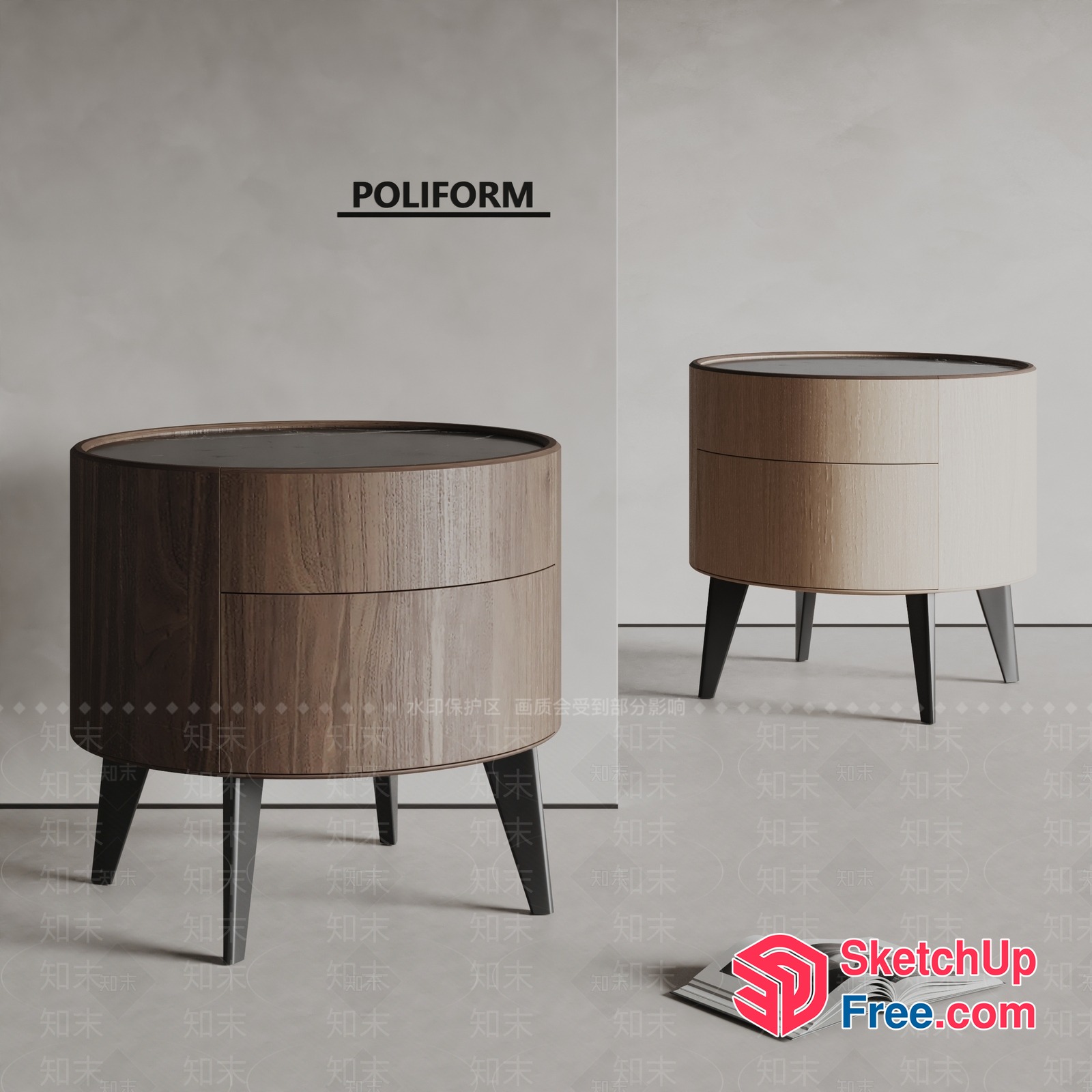 Poliform Furniture Collection 3D SketchUp File