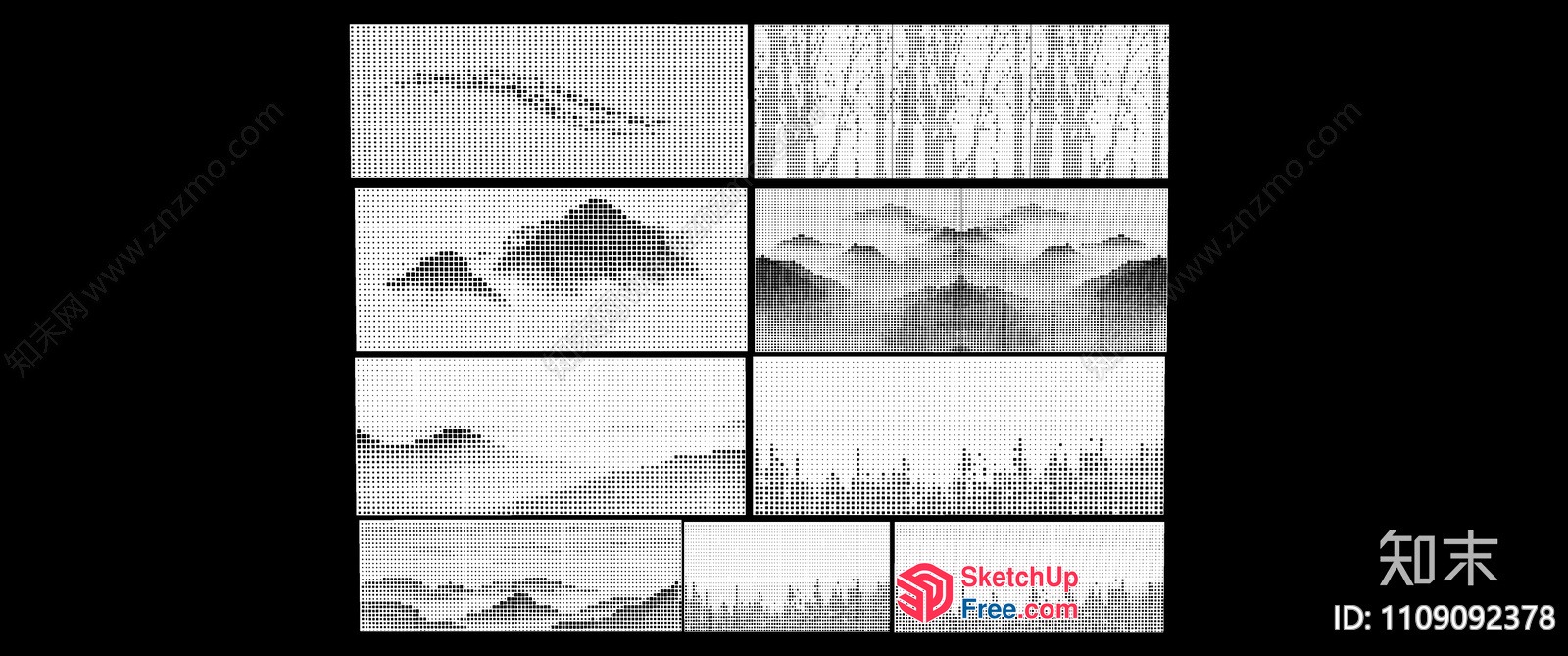Asian-Inspired Wall Art 3D SketchUp File