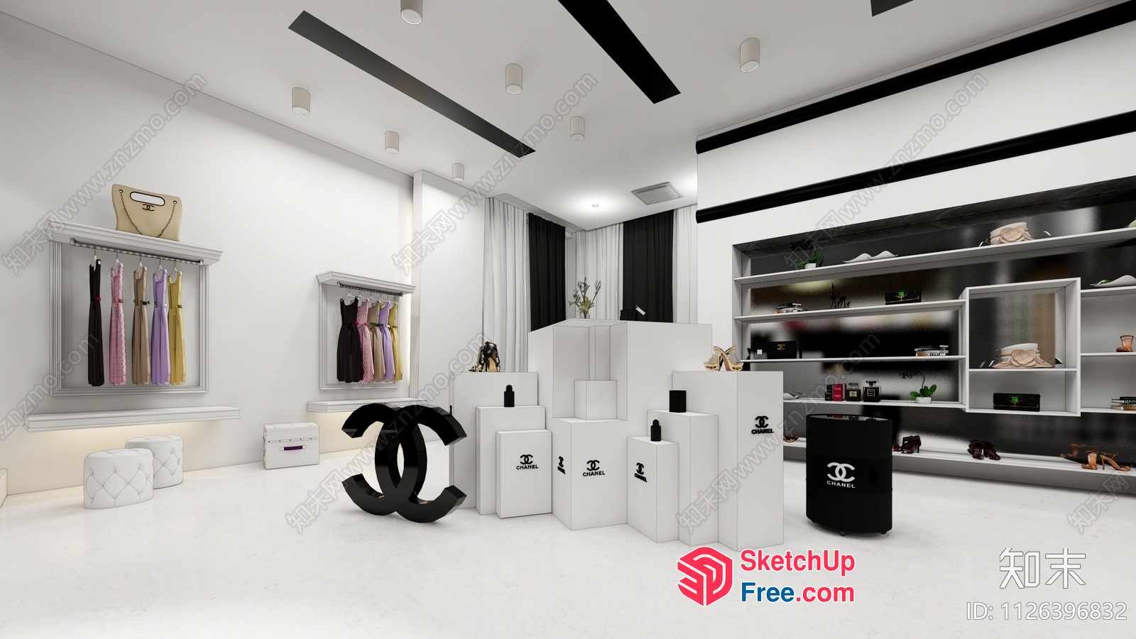 Modern And Elegant Interior Design 3D SketchUp File