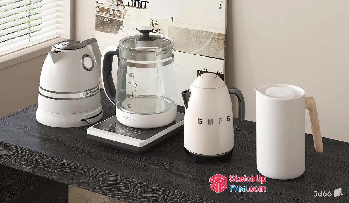 Kitchen Appliances Collection 3D SketchUp File