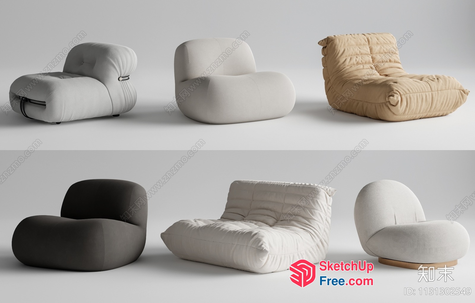 Modern Furniture Collection 3D SketchUp File