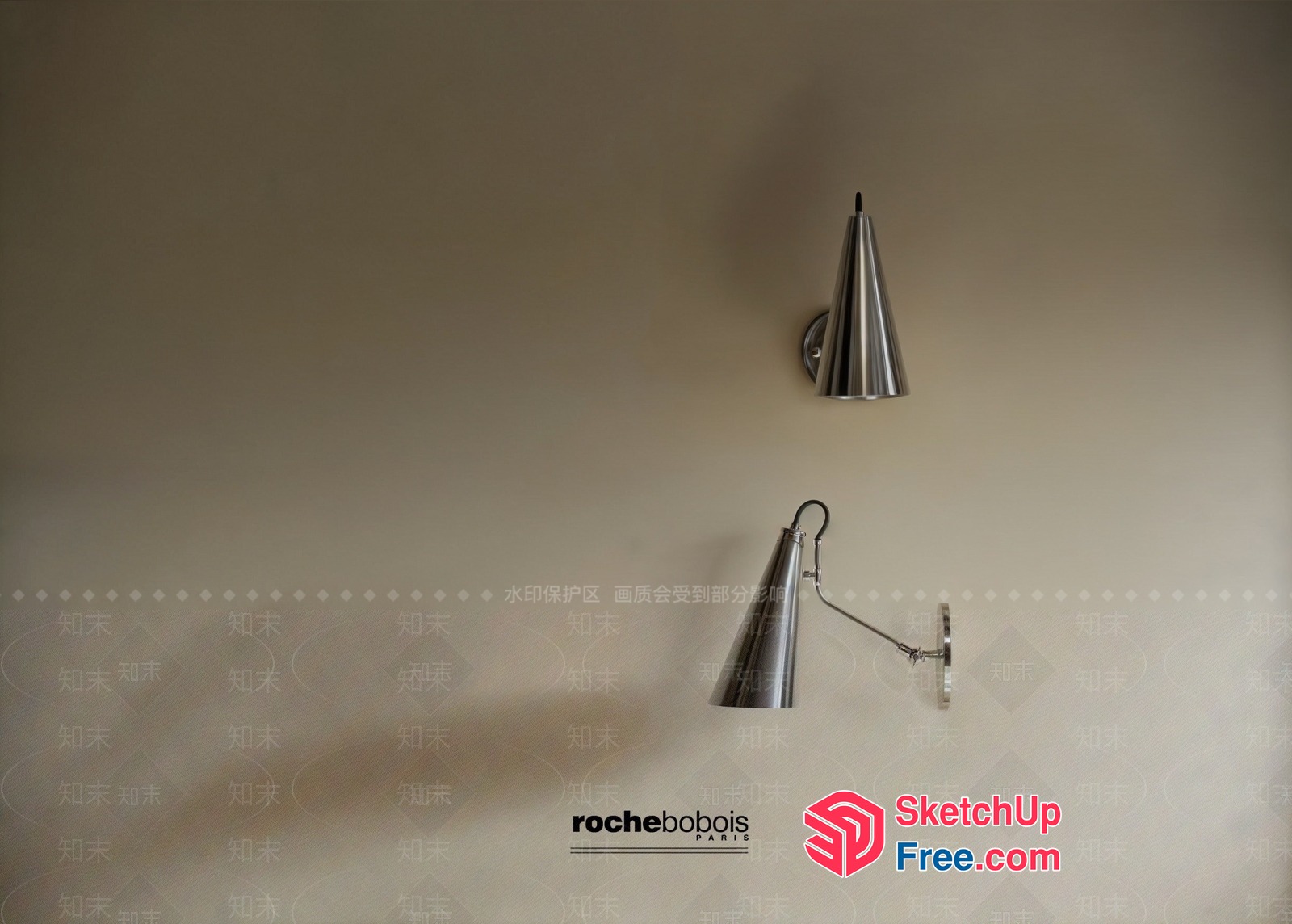Modern Minimalist Lighting Fixtures 3D SketchUp File
