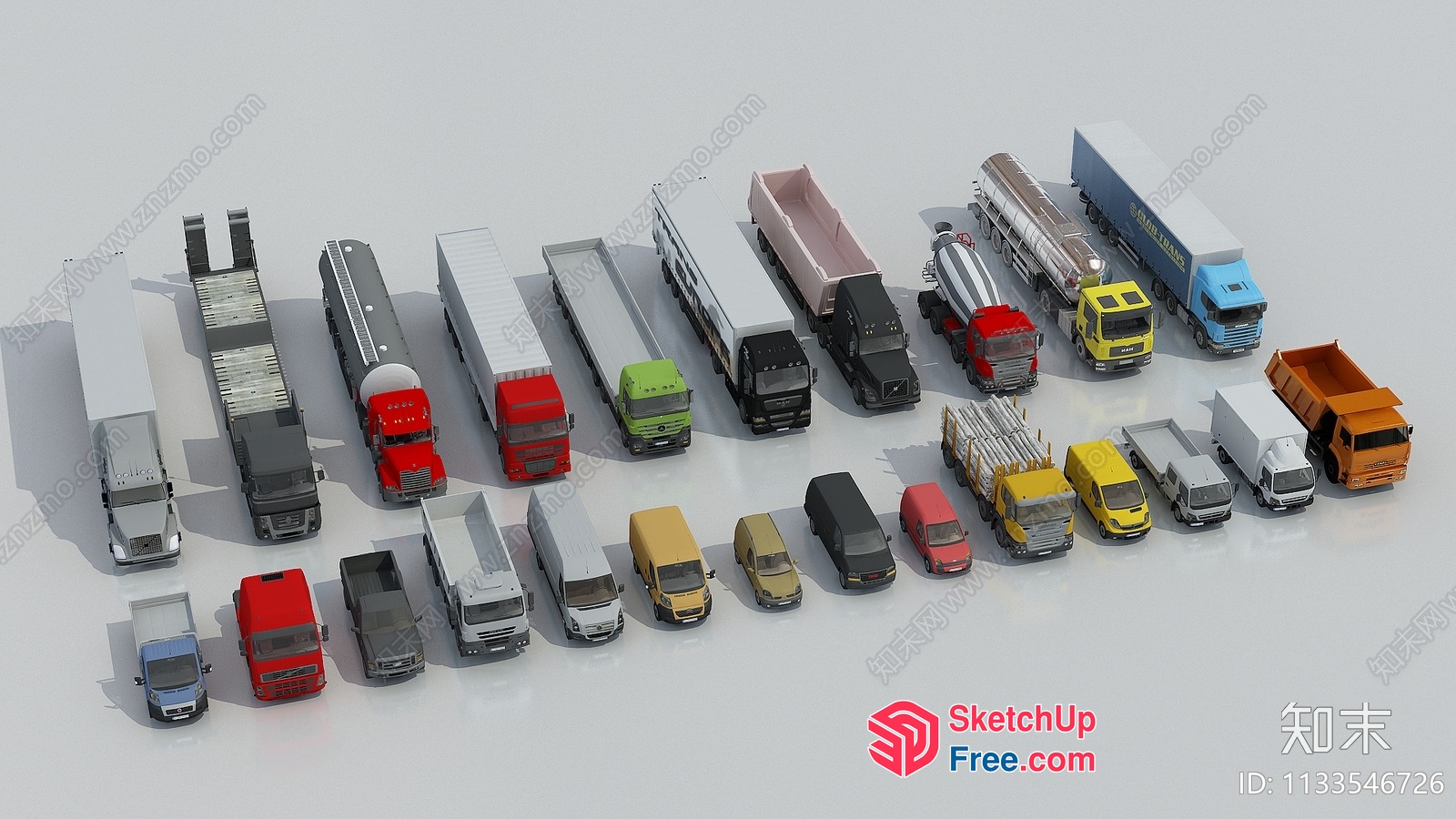 3D Models Of Various Vehicles 3D SketchUp File