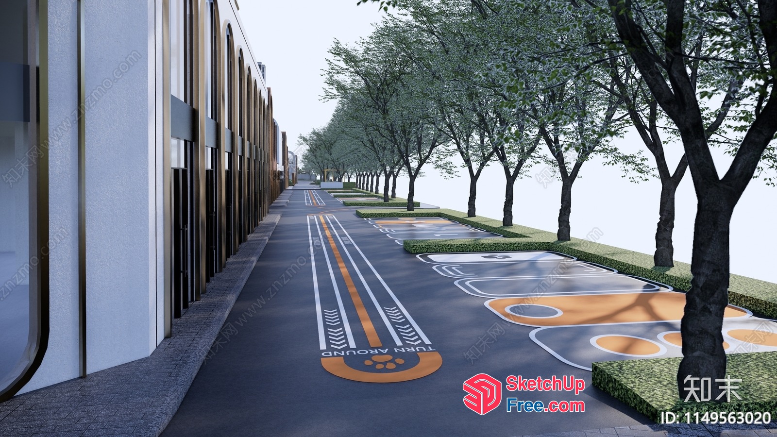 Commercial Street Cladding 3D SketchUp File
