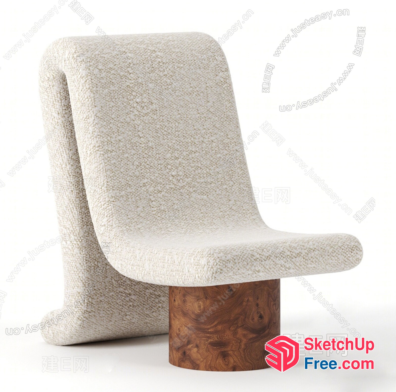 Modern Contemporary Chair Design 3D SketchUp File
