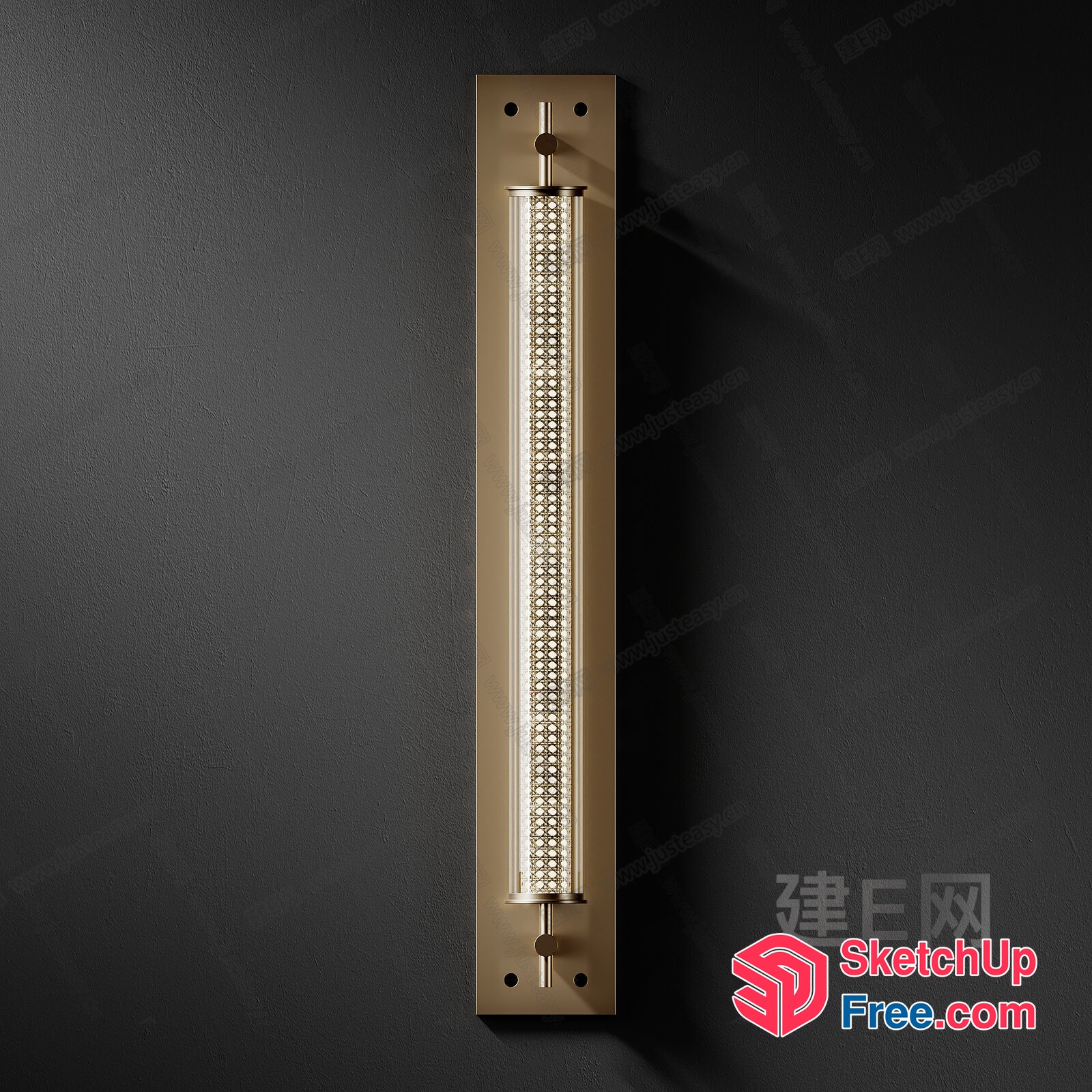Modern Wall Light Fixture With Sleek And Elegant Design 3D SketchUp File