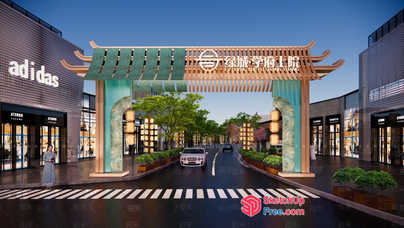 Commercial Street Cladding 3D SketchUp File