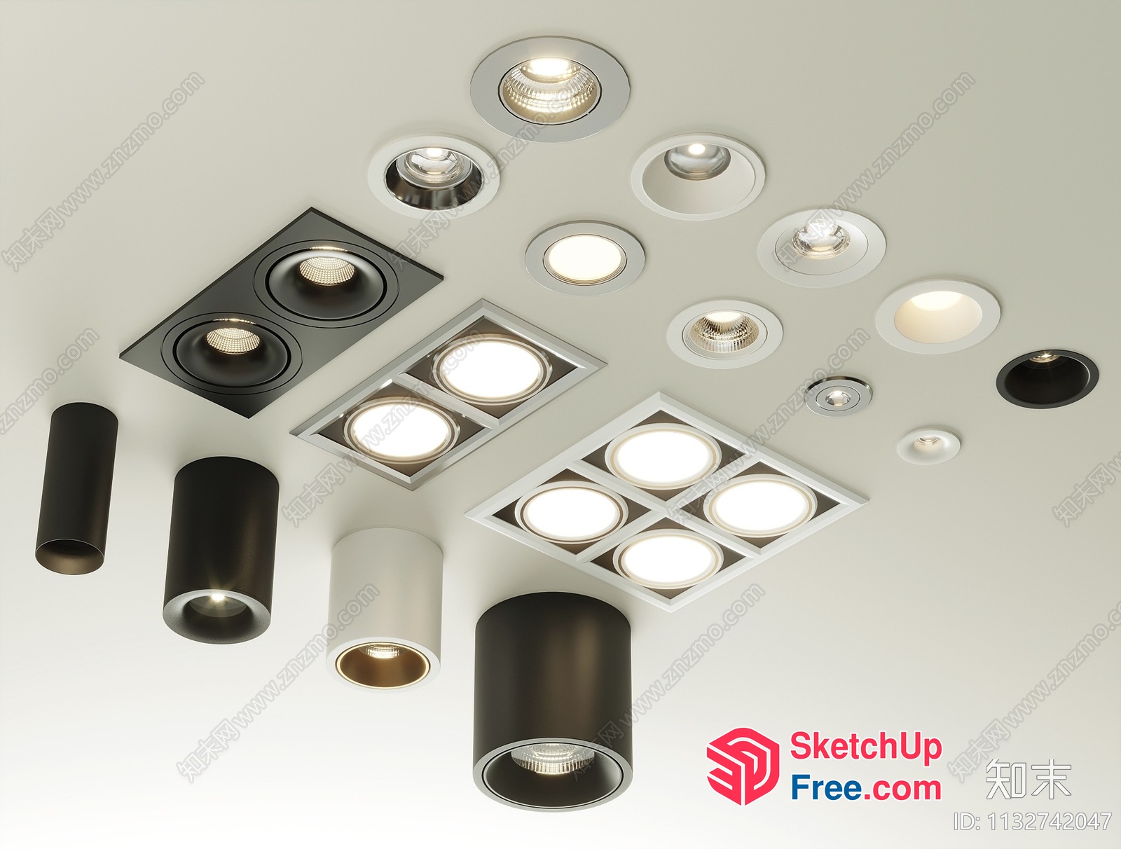 Various Light Fixtures For Different Rooms 3D SketchUp File