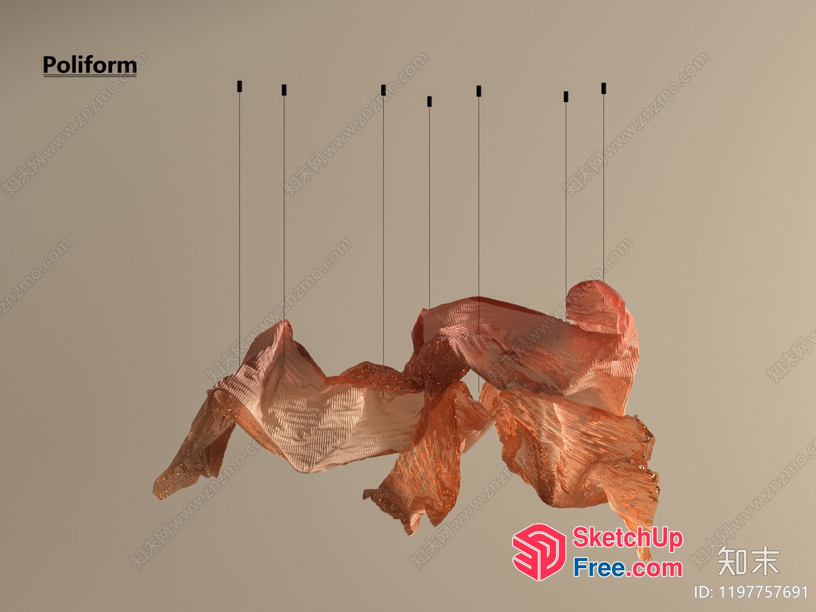 Abstract Poliform Design 3D SketchUp File
