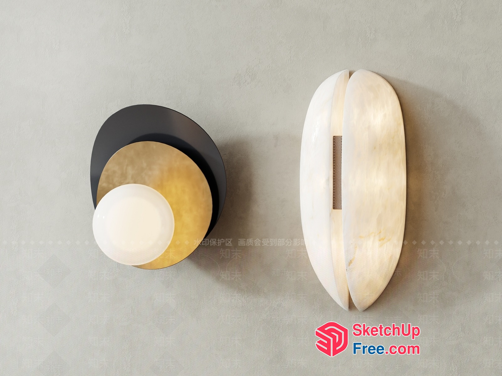 Modern Minimalist Wall Decor 3D SketchUp File