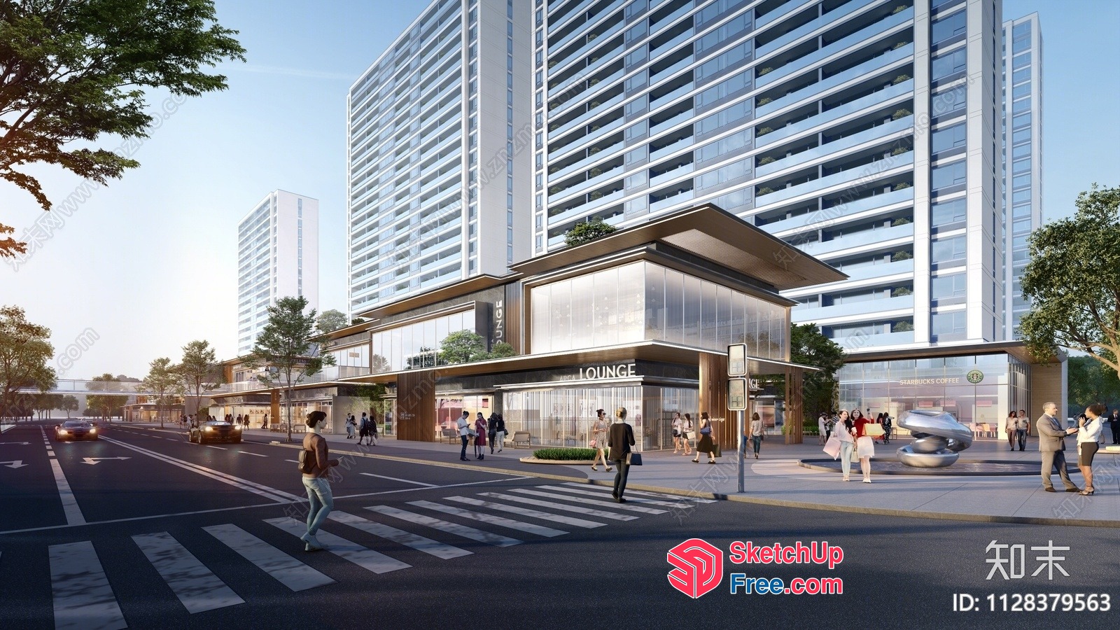 Commercial Street Cladding 3D SketchUp File
