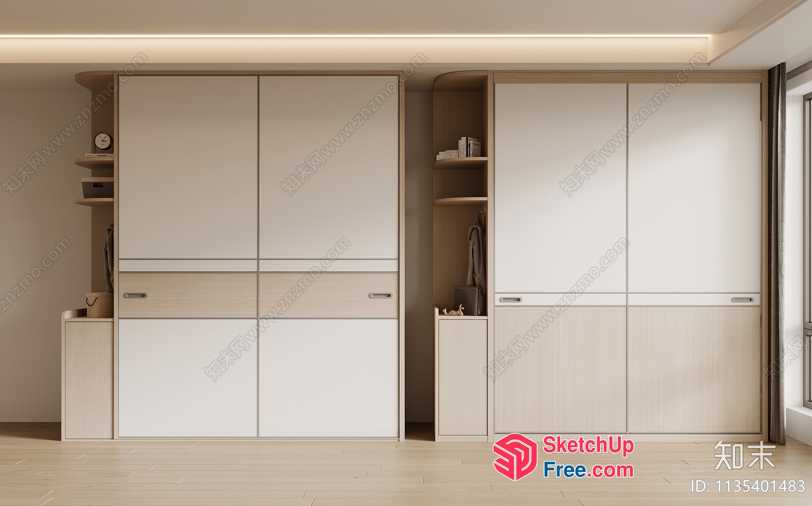 Modern Minimalist Interior Design 3D SketchUp File
