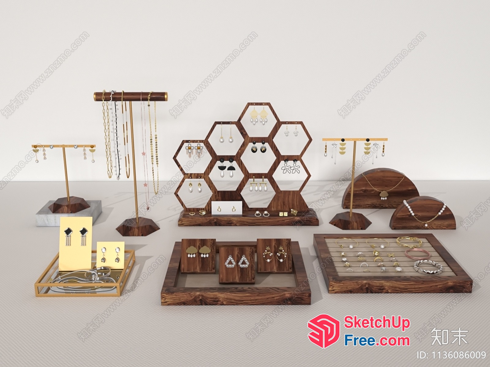 Jewelry Display 3D SketchUp File