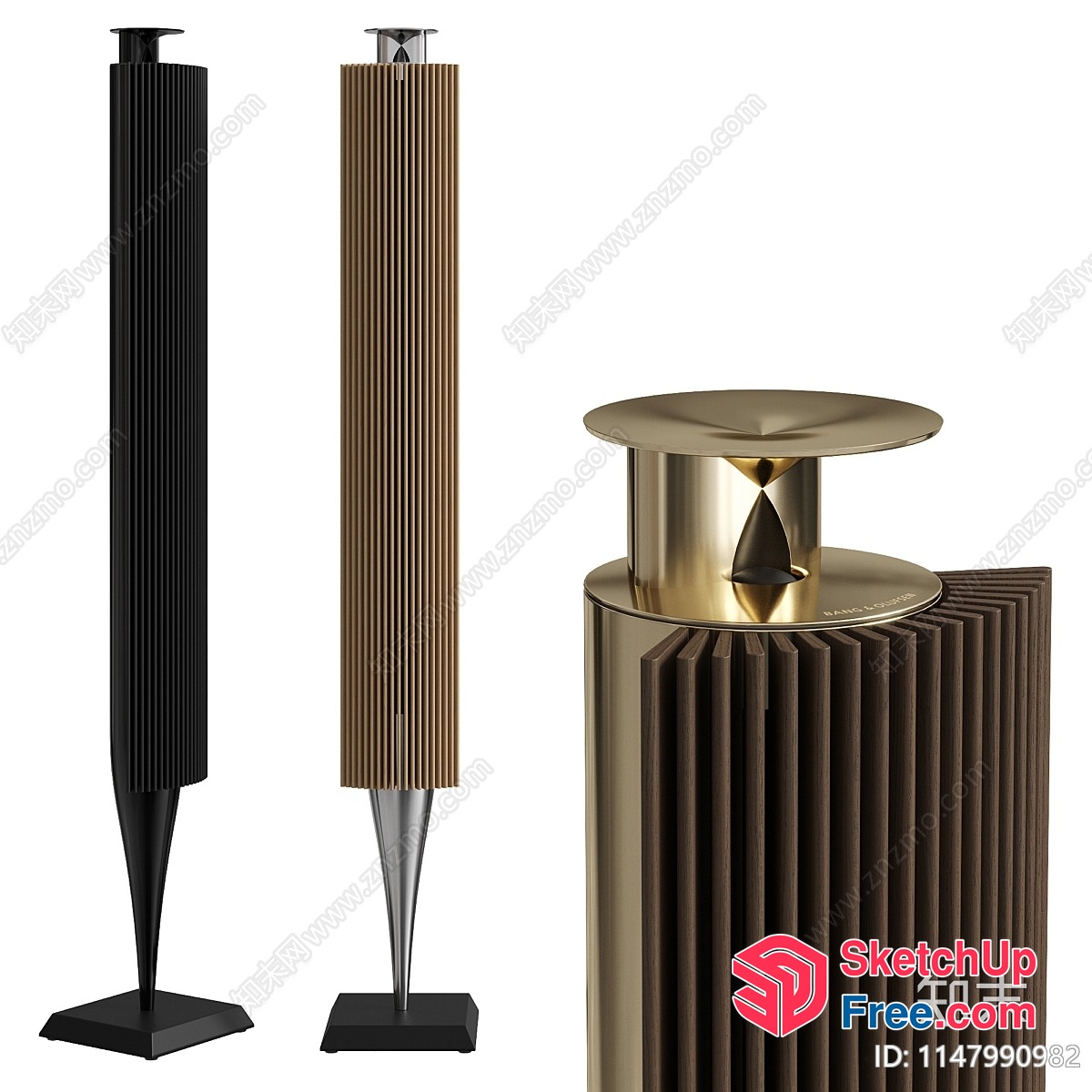 Pillar Decorations In Various Styles 3D SketchUp File