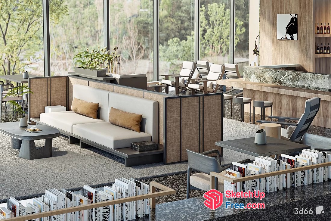 Modern Interior Design 3D SketchUp File