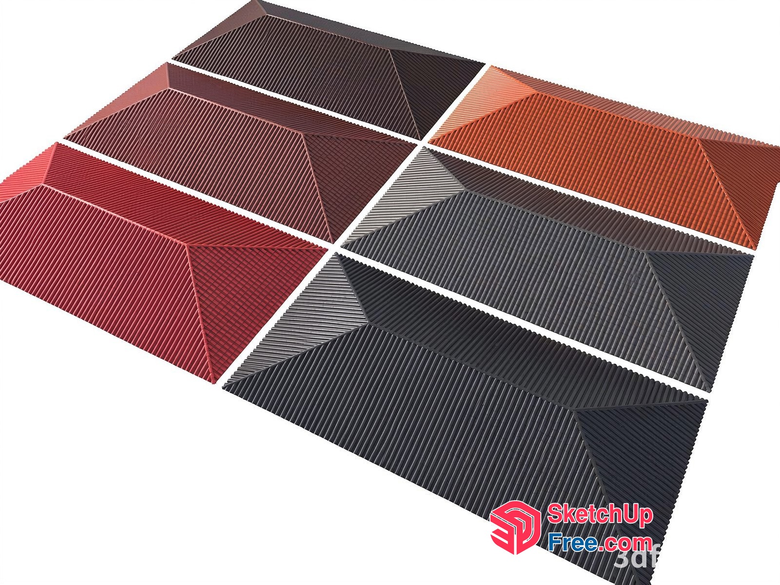 Roof Synthesis 3D SketchUp File