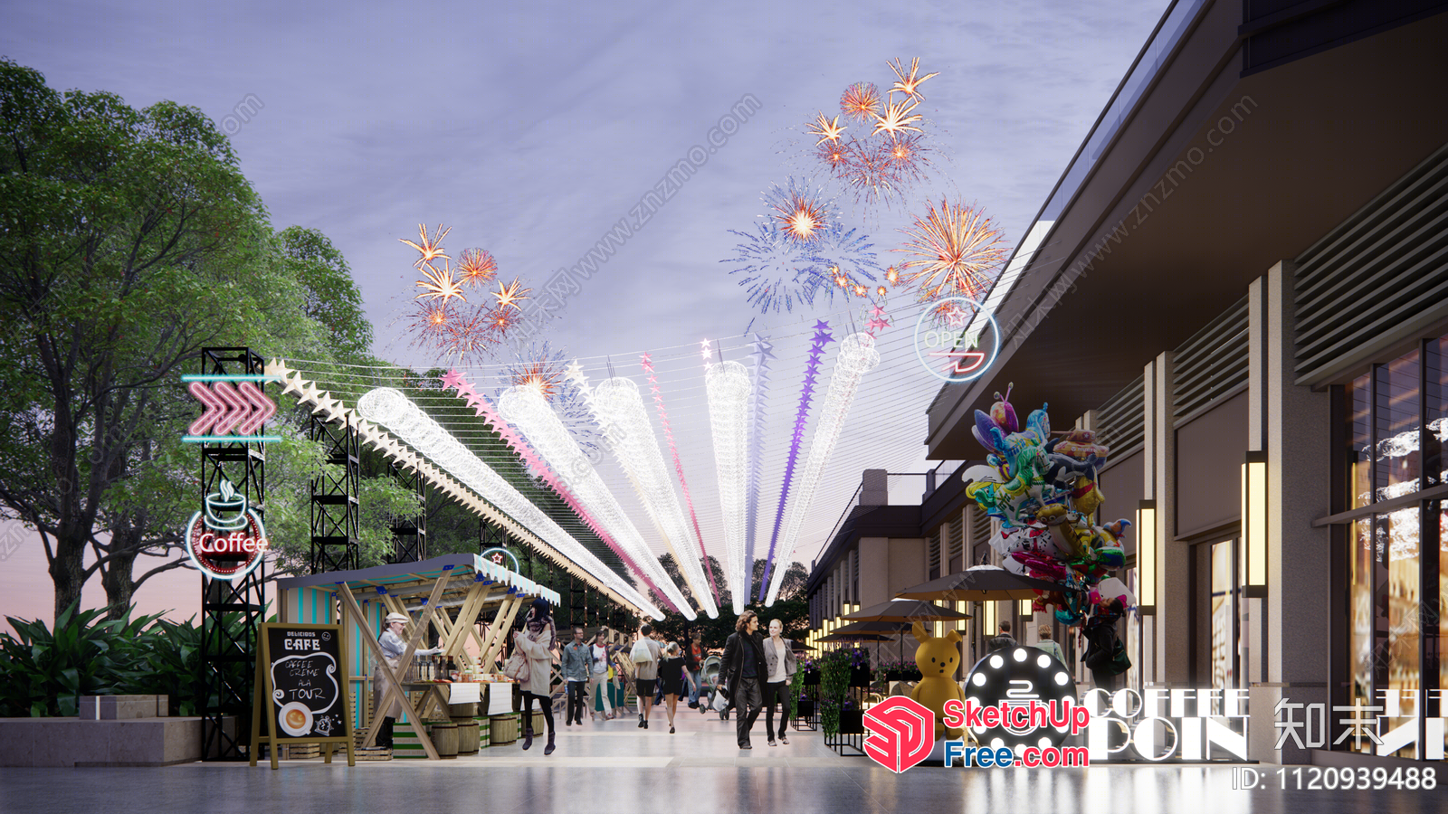 Commercial Street Cladding 3D SketchUp File