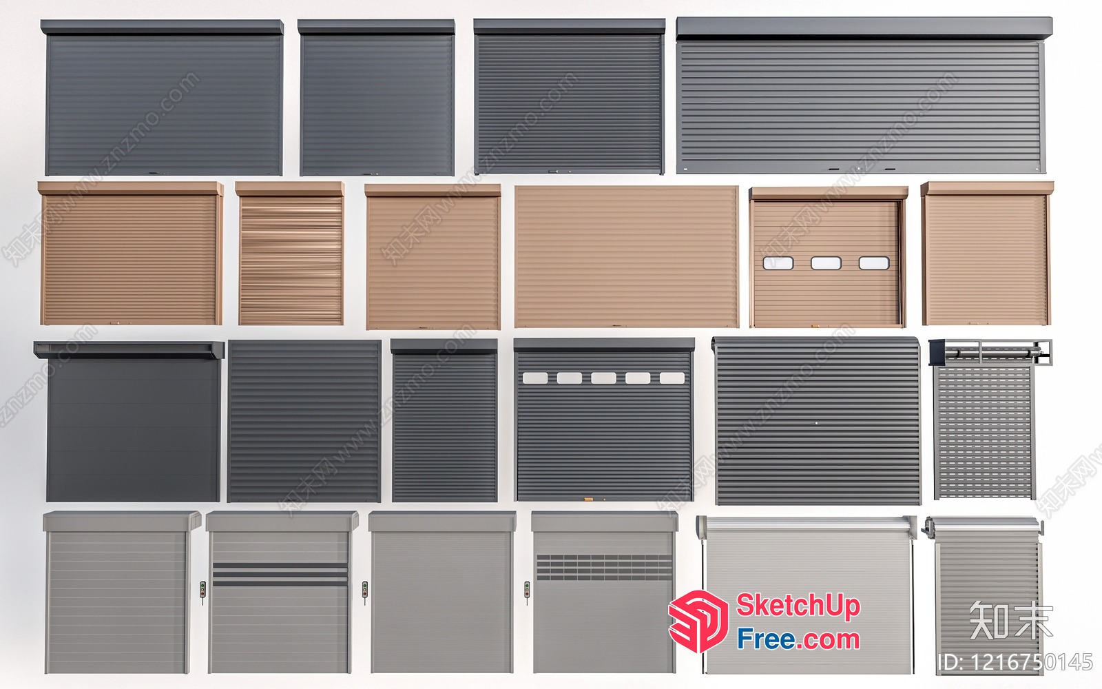 Garage Door Designs 3D SketchUp File