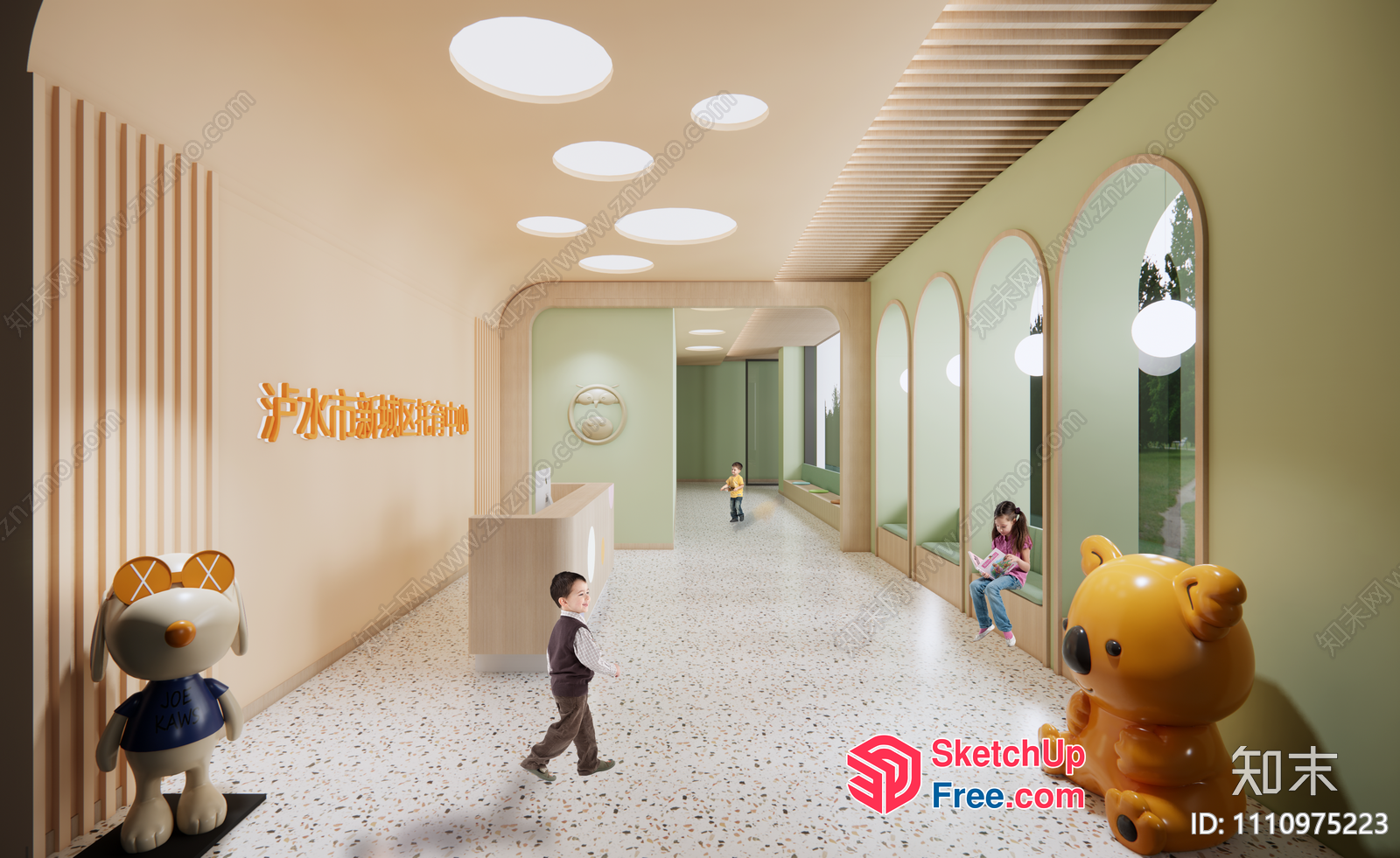 A Bright And Inviting Children'S Playroom 3D SketchUp File