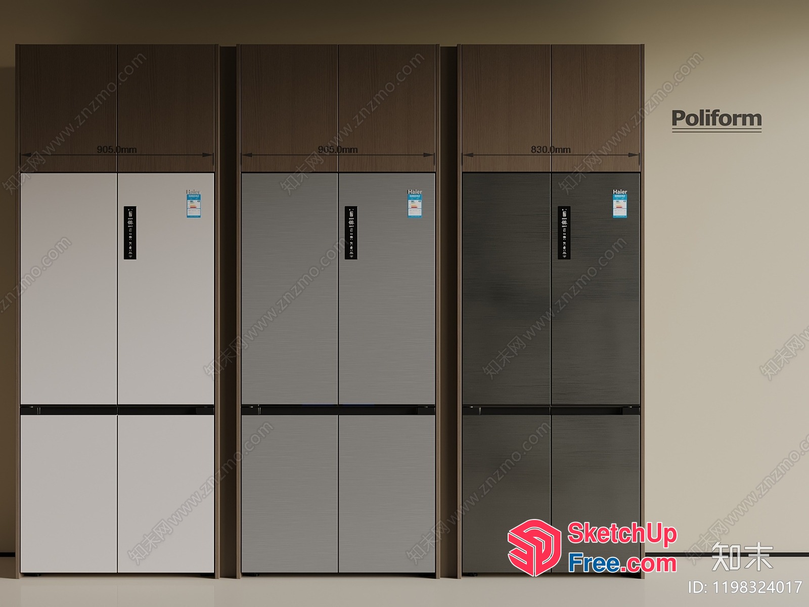 Poliform Interior Furniture 3D SketchUp File