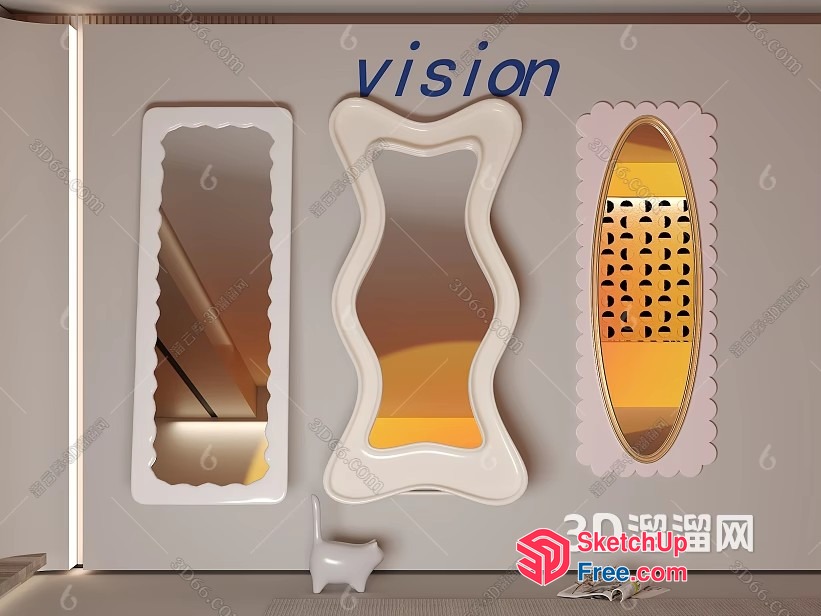 Visionary Interior Design 3D SketchUp File