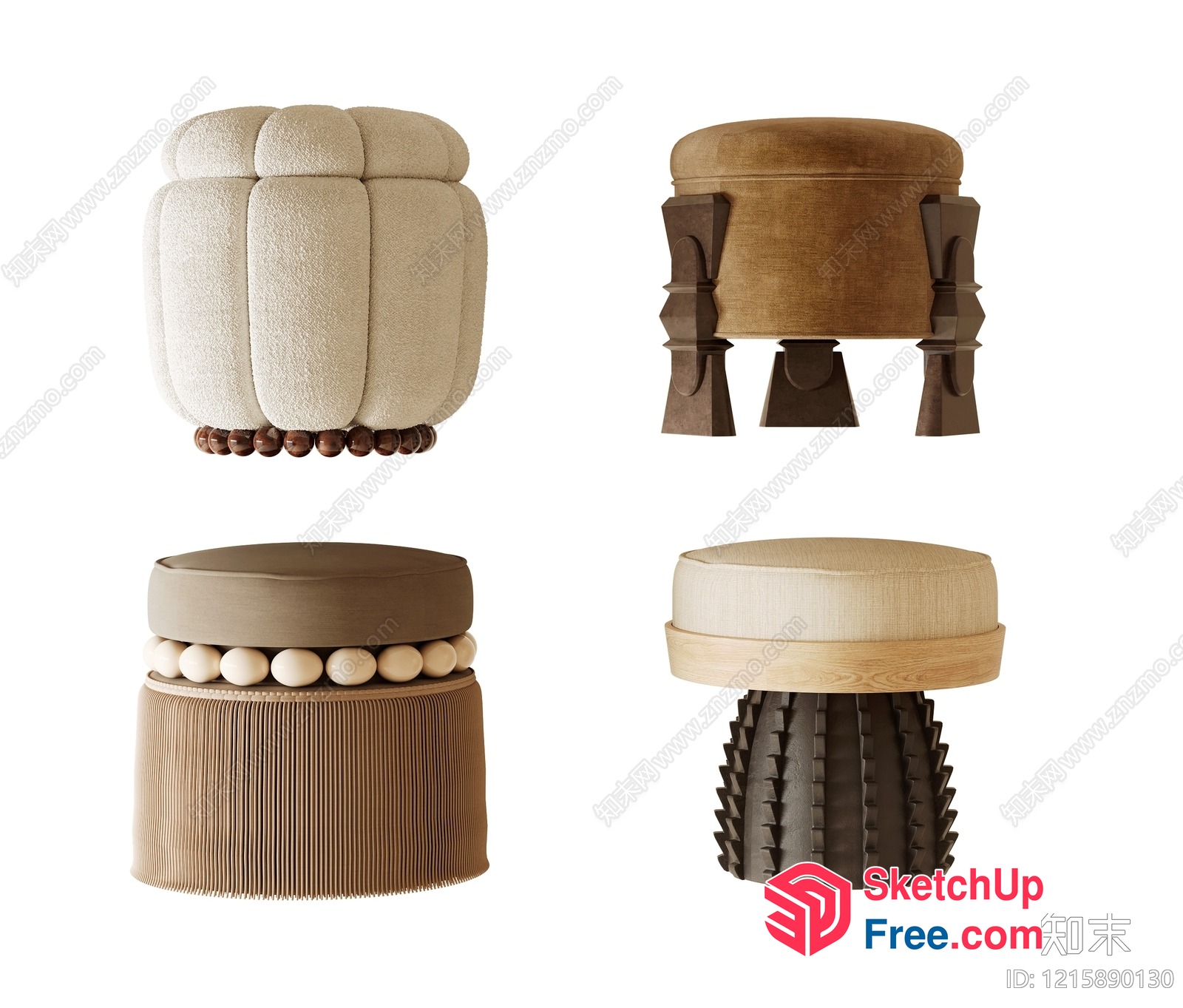 Unique Modern Furniture Designs 3D SketchUp File