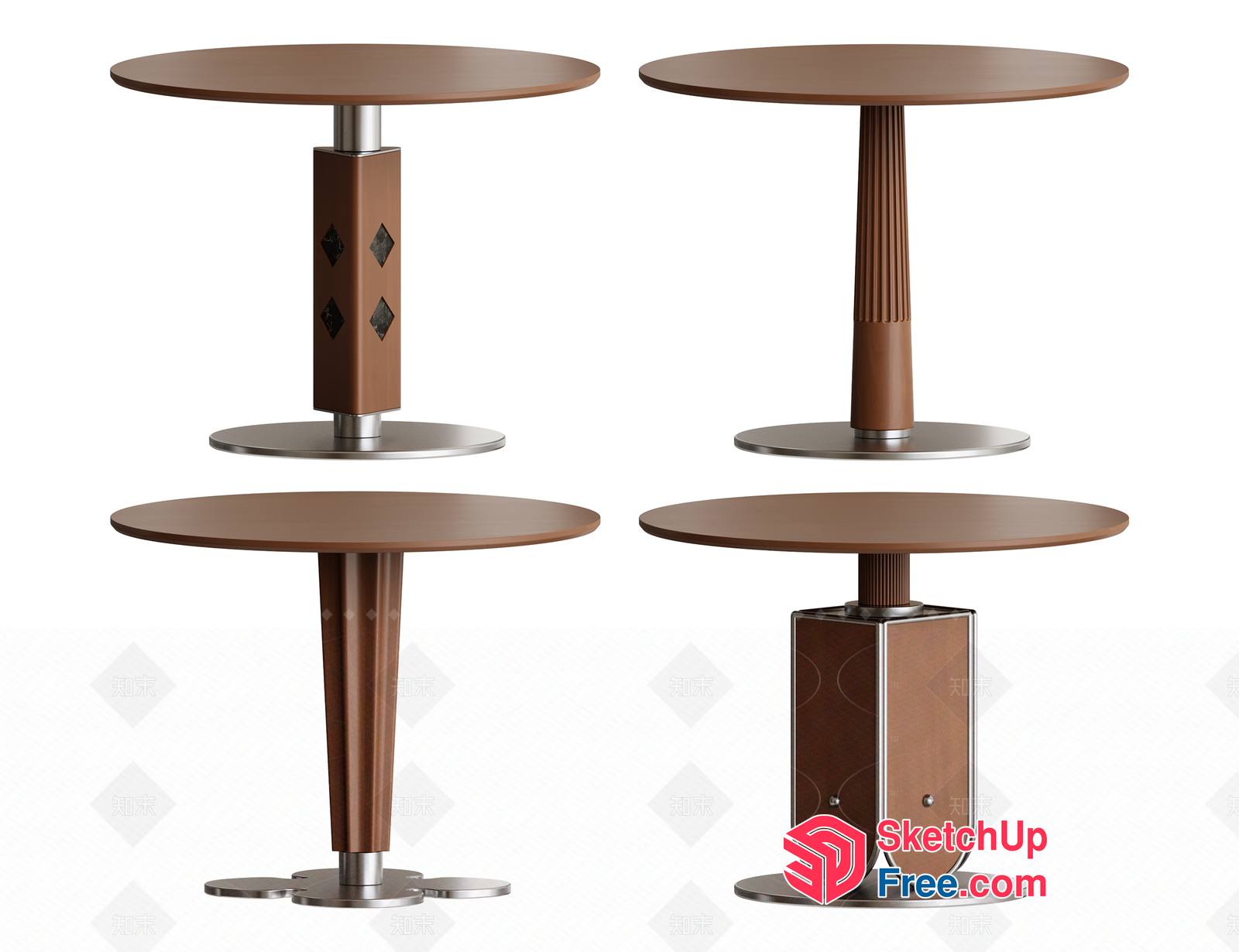 Elegant Modern Furniture Set 3D SketchUp File