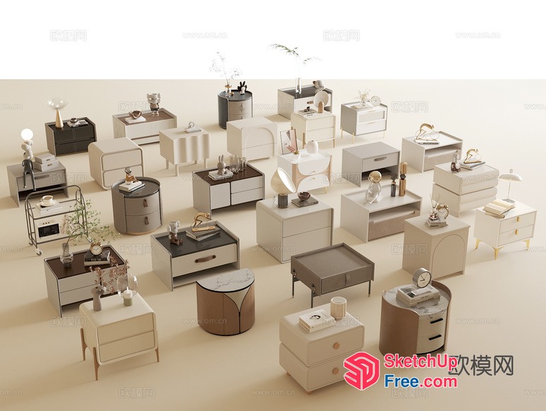 Modern Furniture Collection 3D SketchUp File