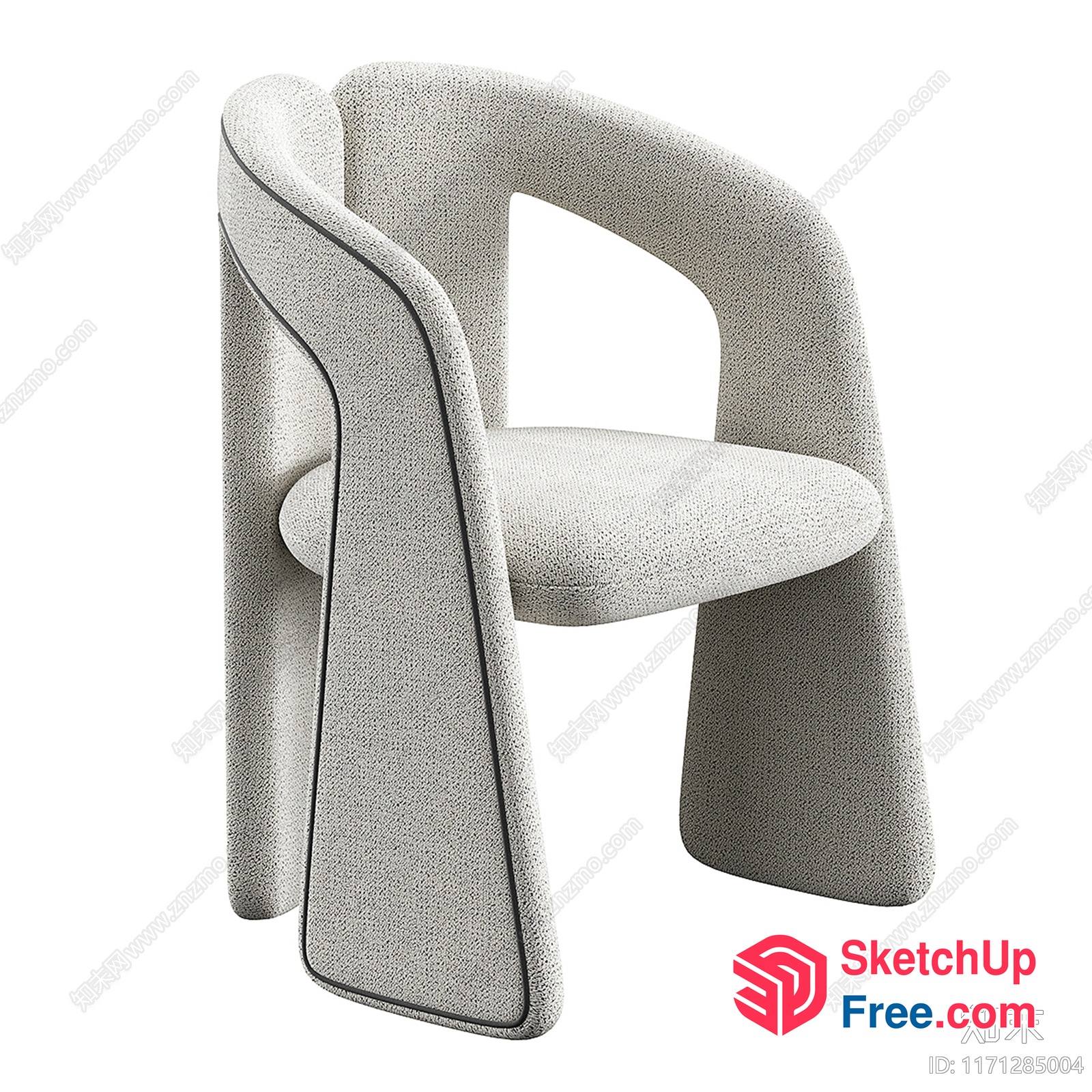 Minimalist Style Chair 3D SketchUp File