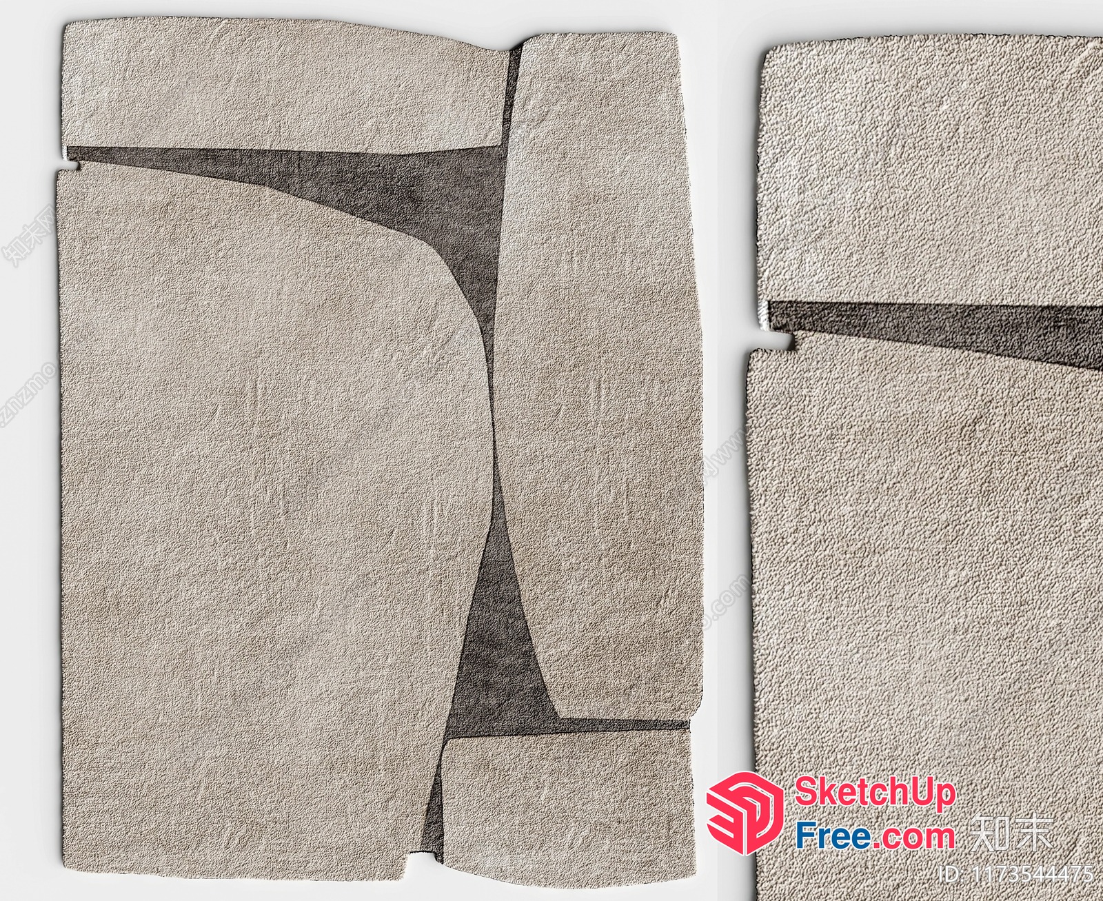 Minimalist Style Japanese Decor 3D SketchUp File