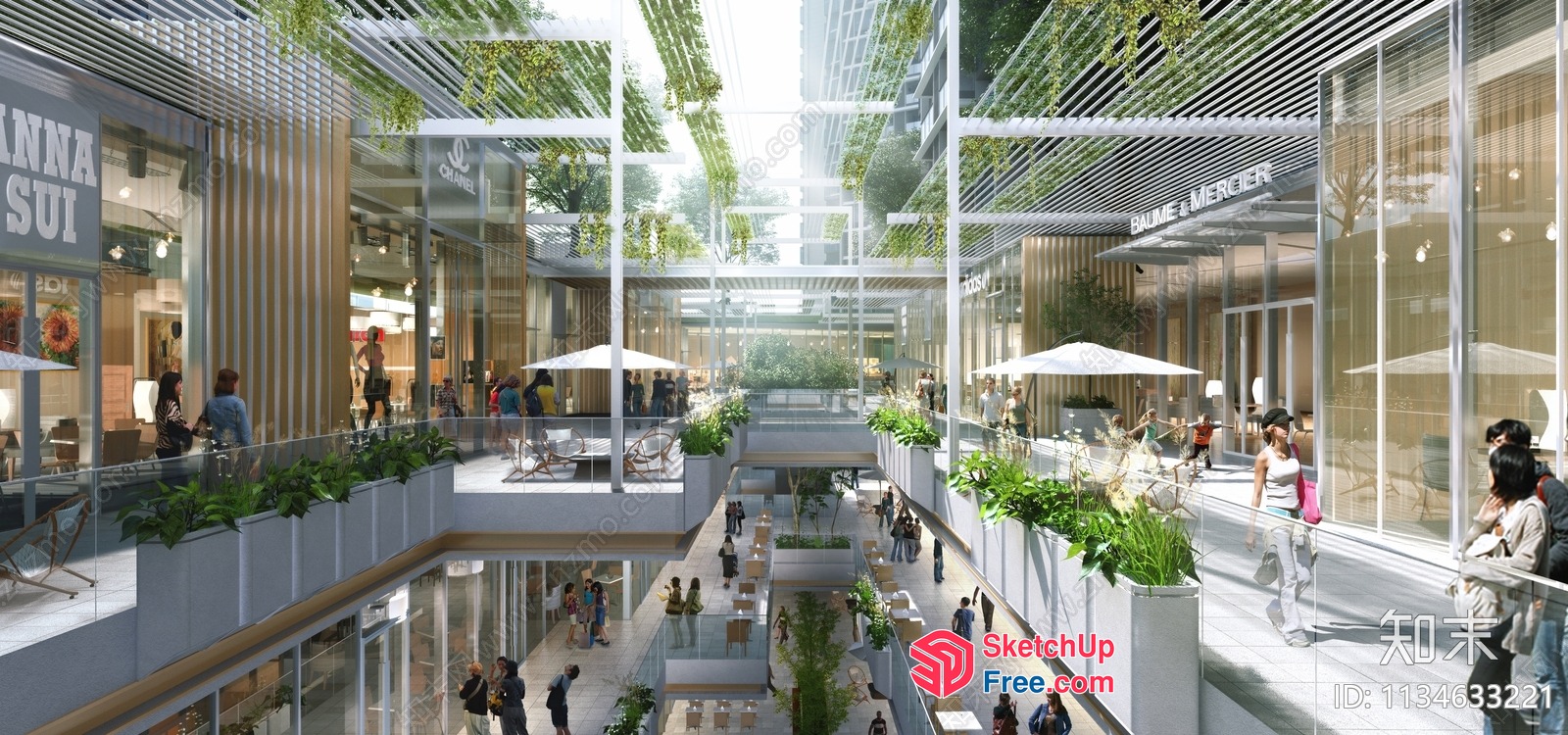 Commercial Street Cladding 3D SketchUp File
