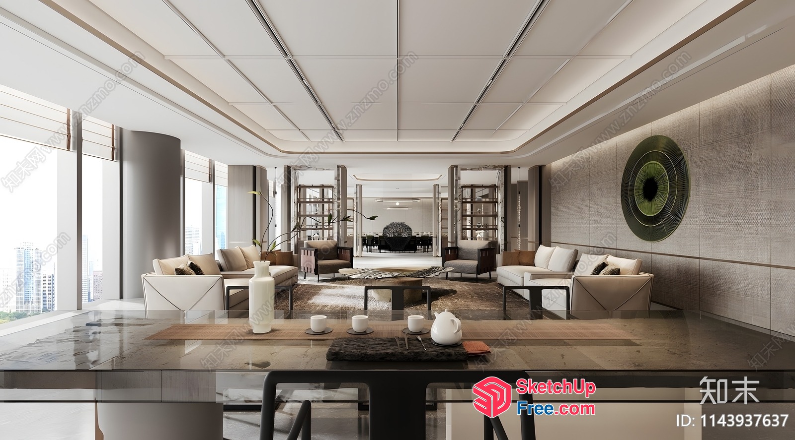 Modern Luxury Interior Design 3D SketchUp File