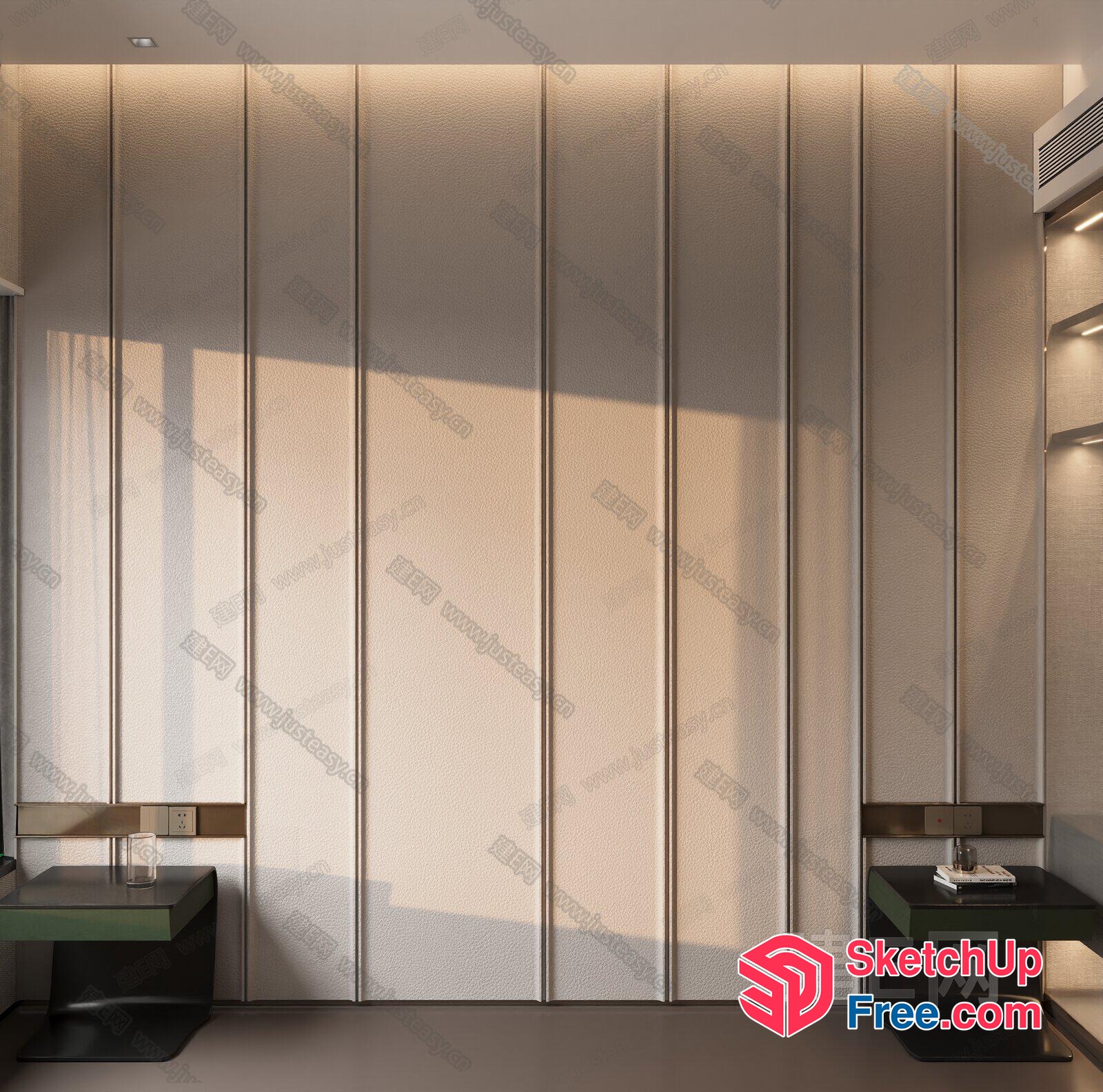 Partition Screen Interior 3D SketchUp File