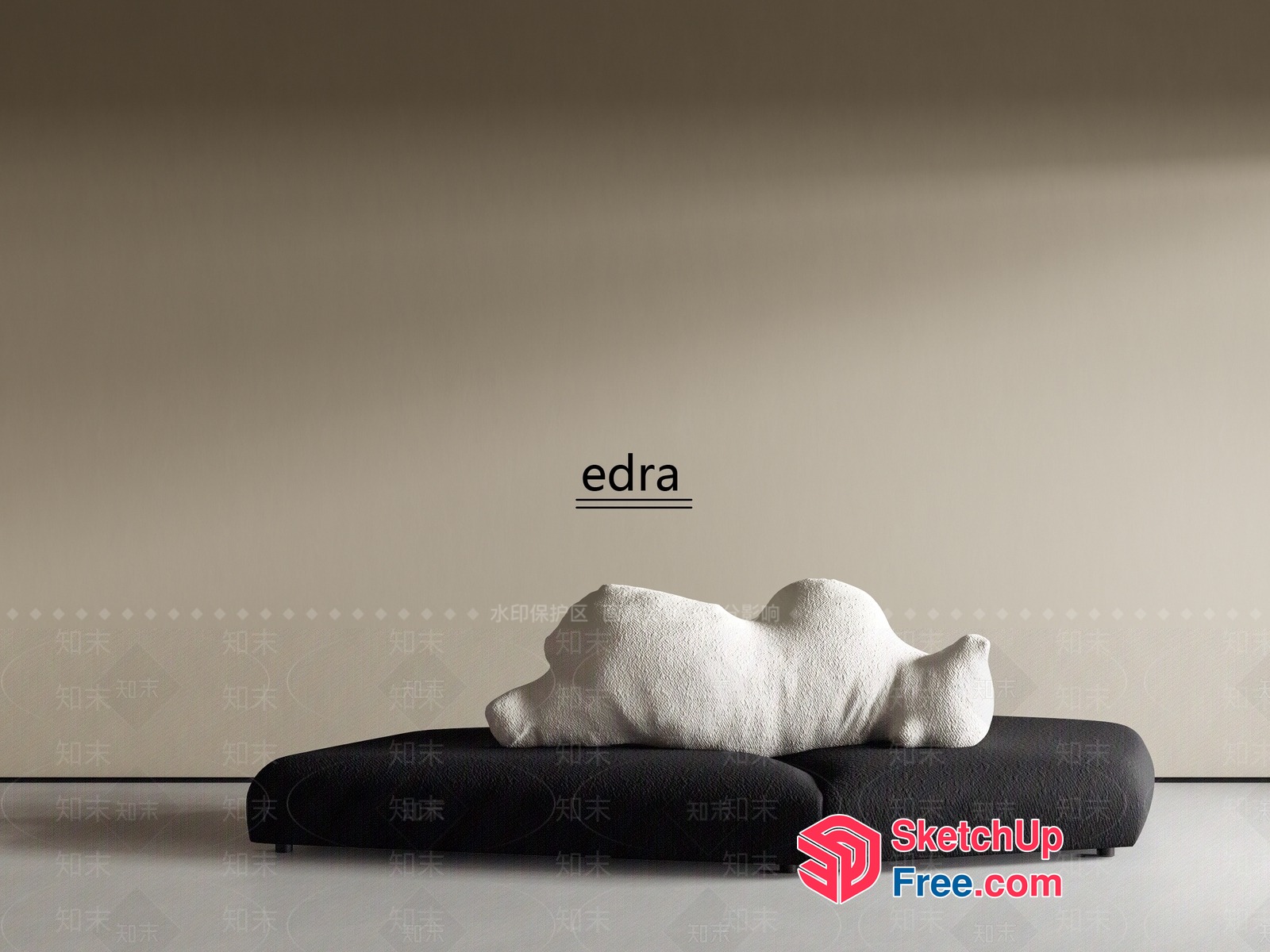 Edra Sofa Set 3D SketchUp File