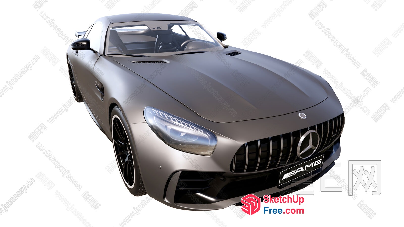 Mercedes-Benz Luxury Car 3D SketchUp File