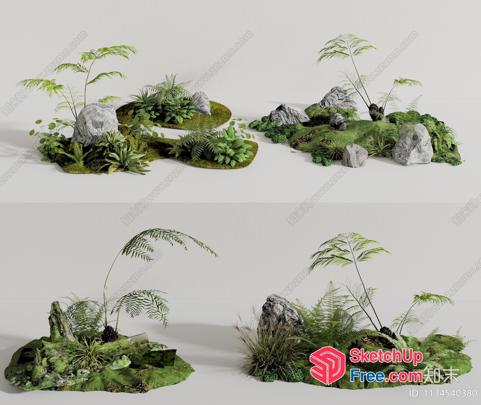 Serene And Natural Landscape 3D SketchUp File