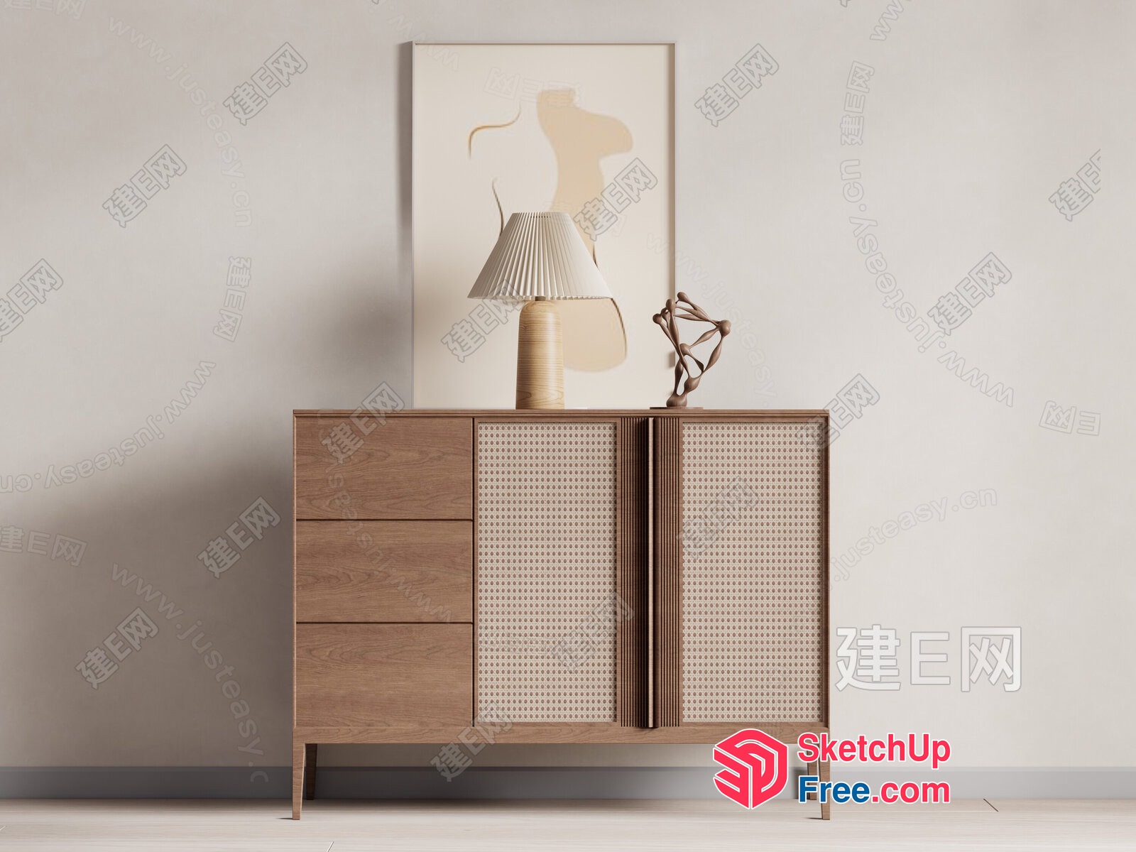 Simple, Elegant, And Modern Home Decor 3D SketchUp File