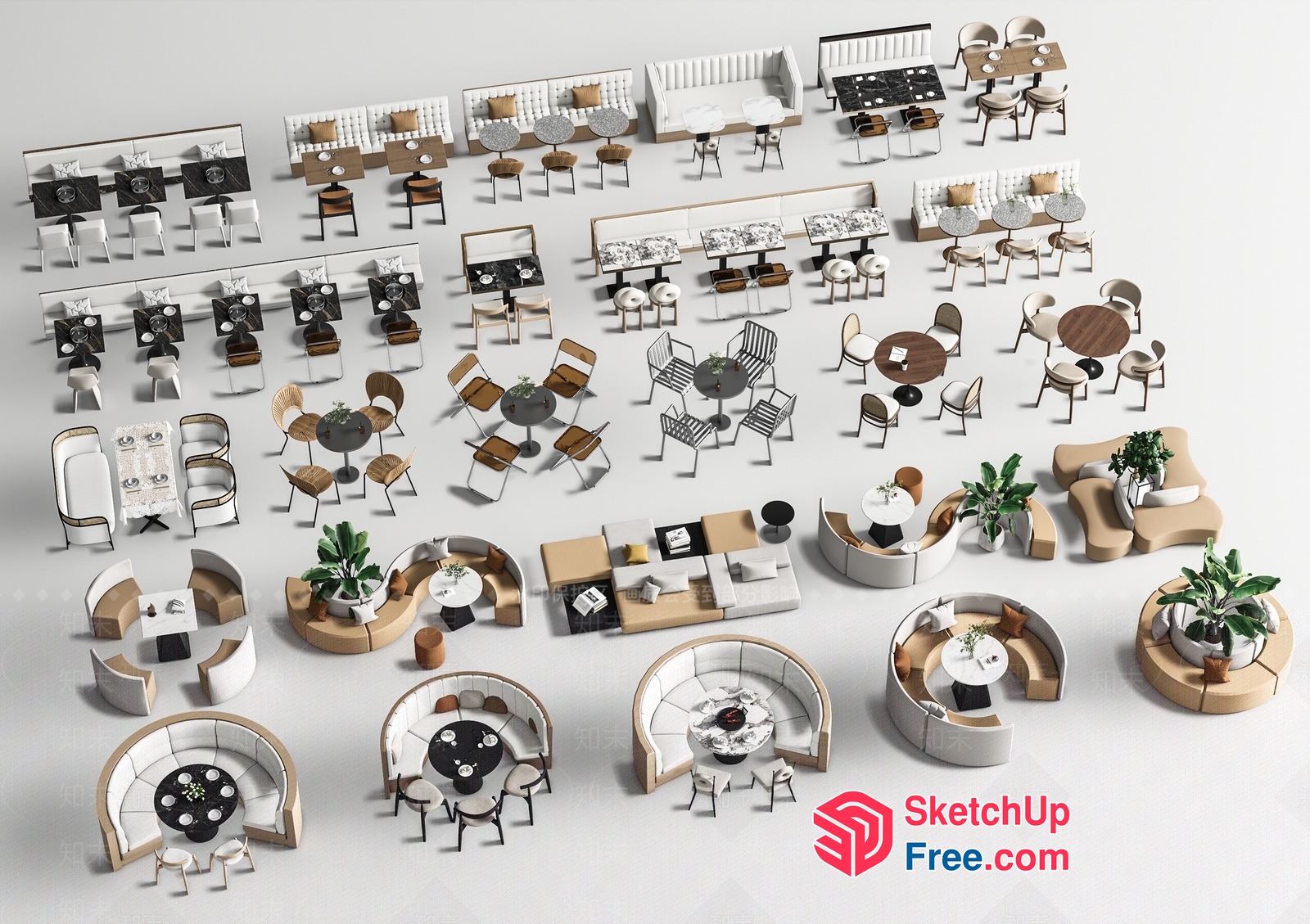 3D Interior Furniture Collection 3D SketchUp File
