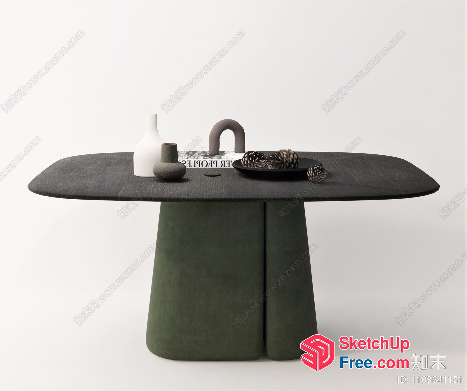 Minimalist Modern Coffee Table 3D SketchUp File