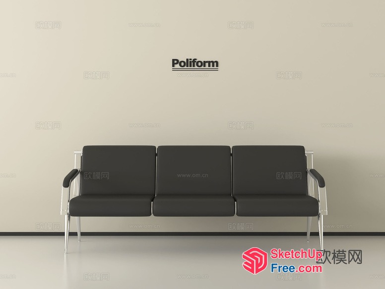 Poliform Sofa 3D SketchUp File