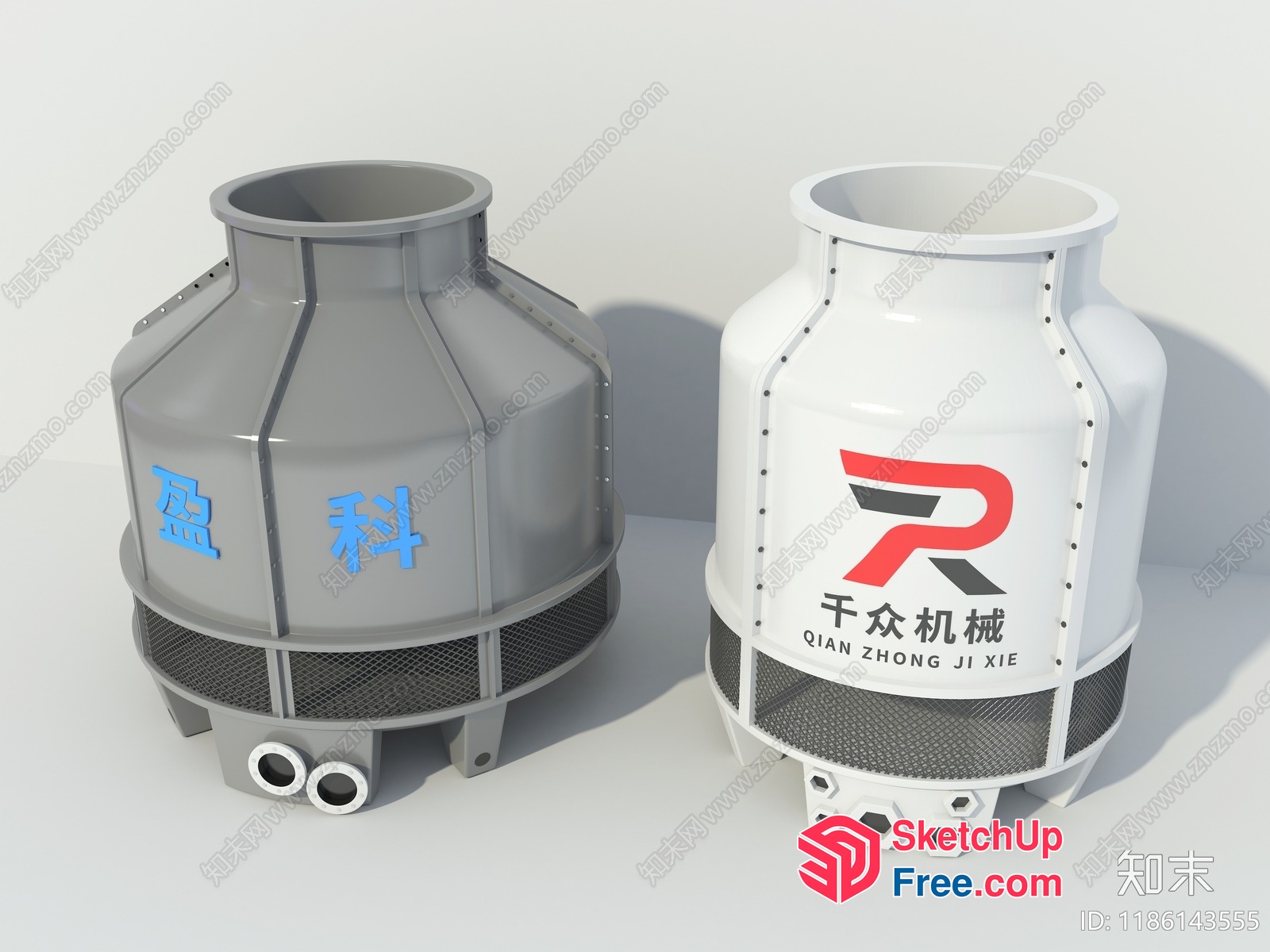 Industrial Style Water Cooler 3D SketchUp File