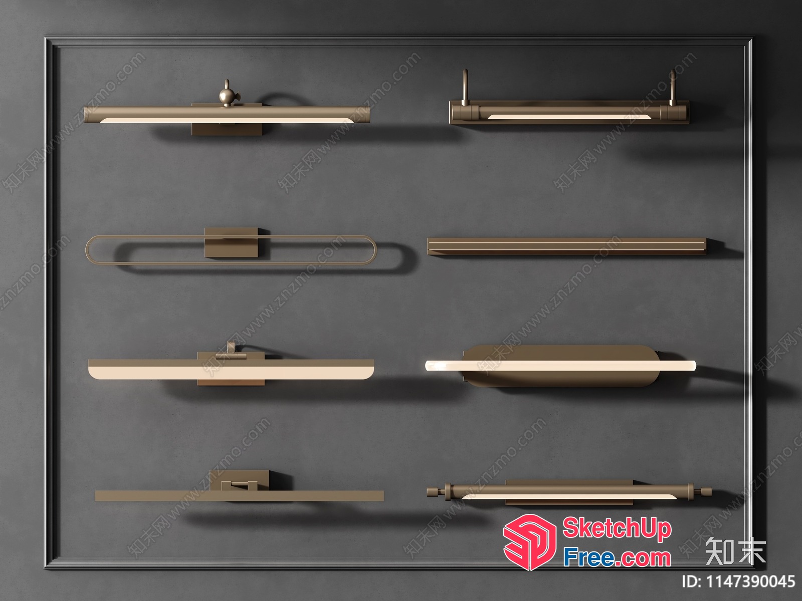Modern Light Fixtures For Contemporary Spaces 3D SketchUp File