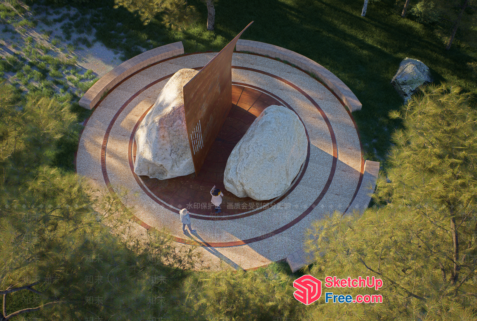 Serene Outdoor Oasis 3D SketchUp File