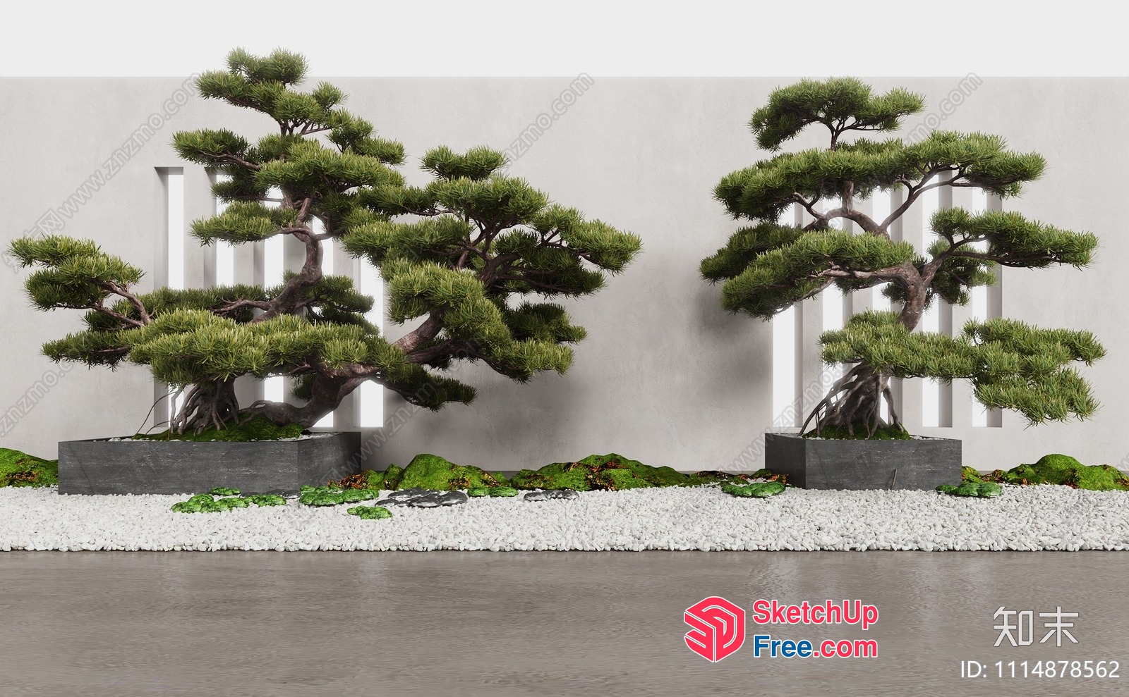Serene Japanese Garden 3D SketchUp File