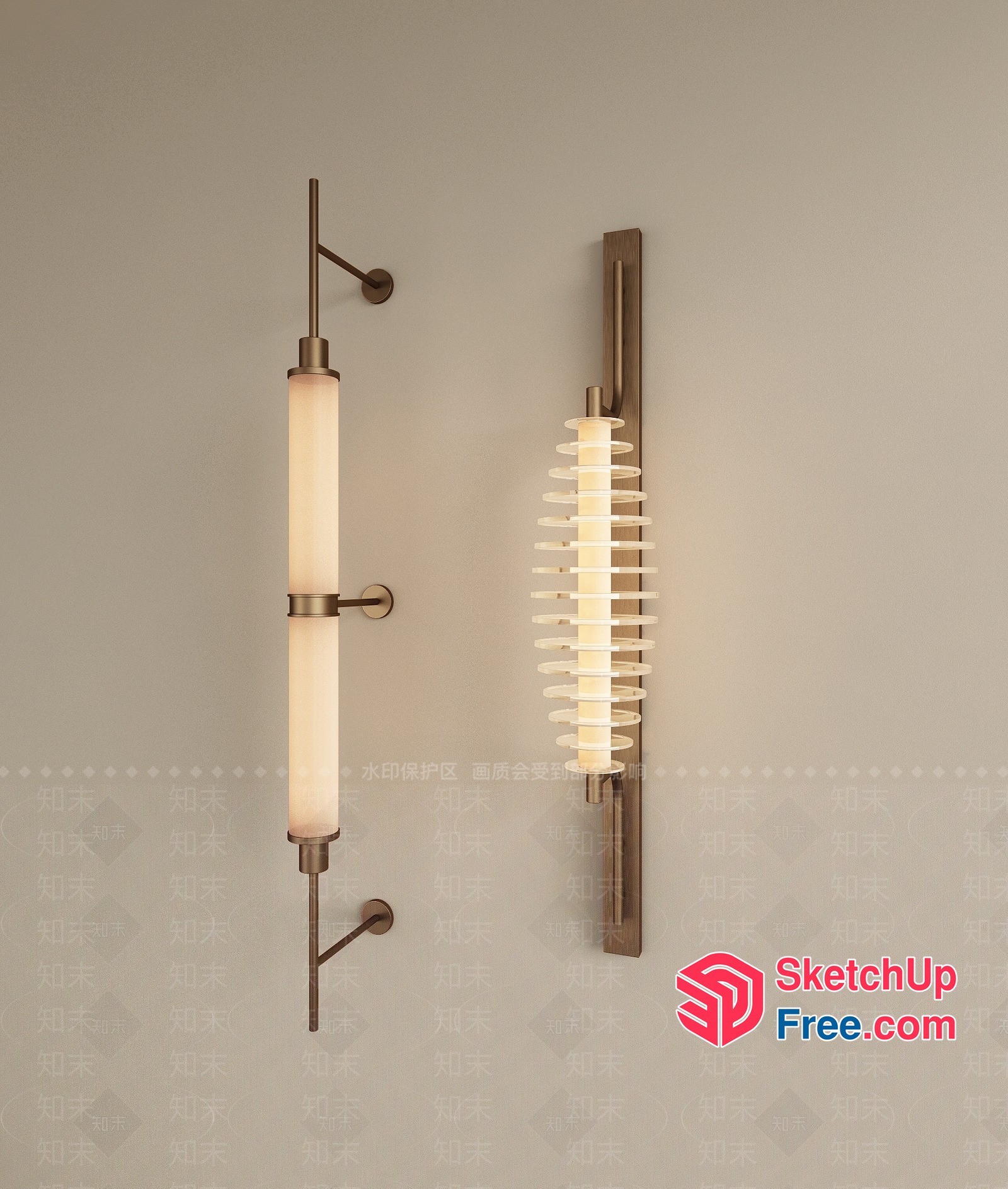 Modern Lighting Fixtures For Contemporary Spaces 3D SketchUp File