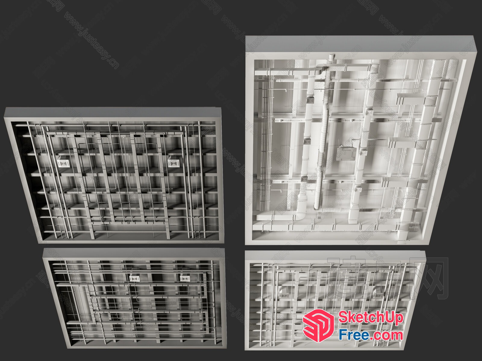 Ceiling Detail 3D SketchUp File