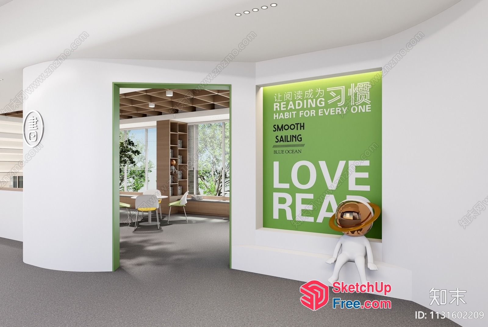 Minimalist Modern Interior Design 3D SketchUp File