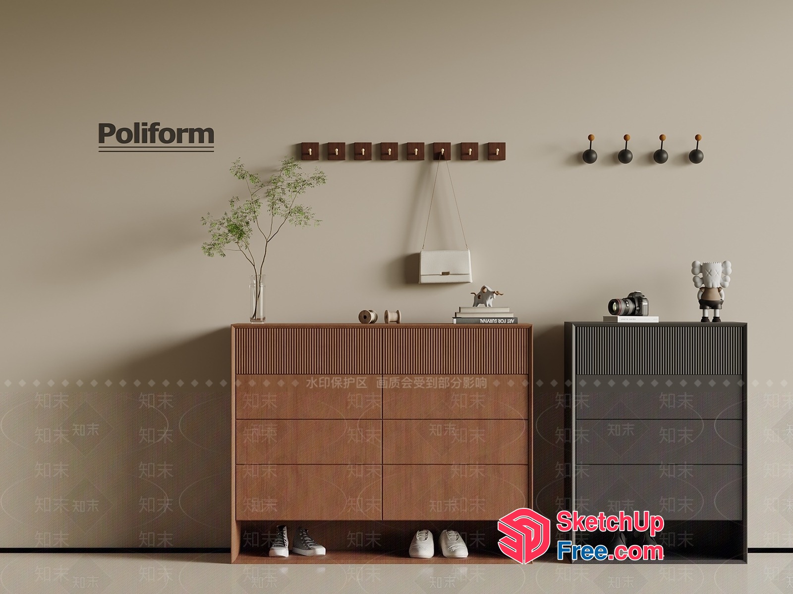 Poliform Furniture Collection 3D SketchUp File