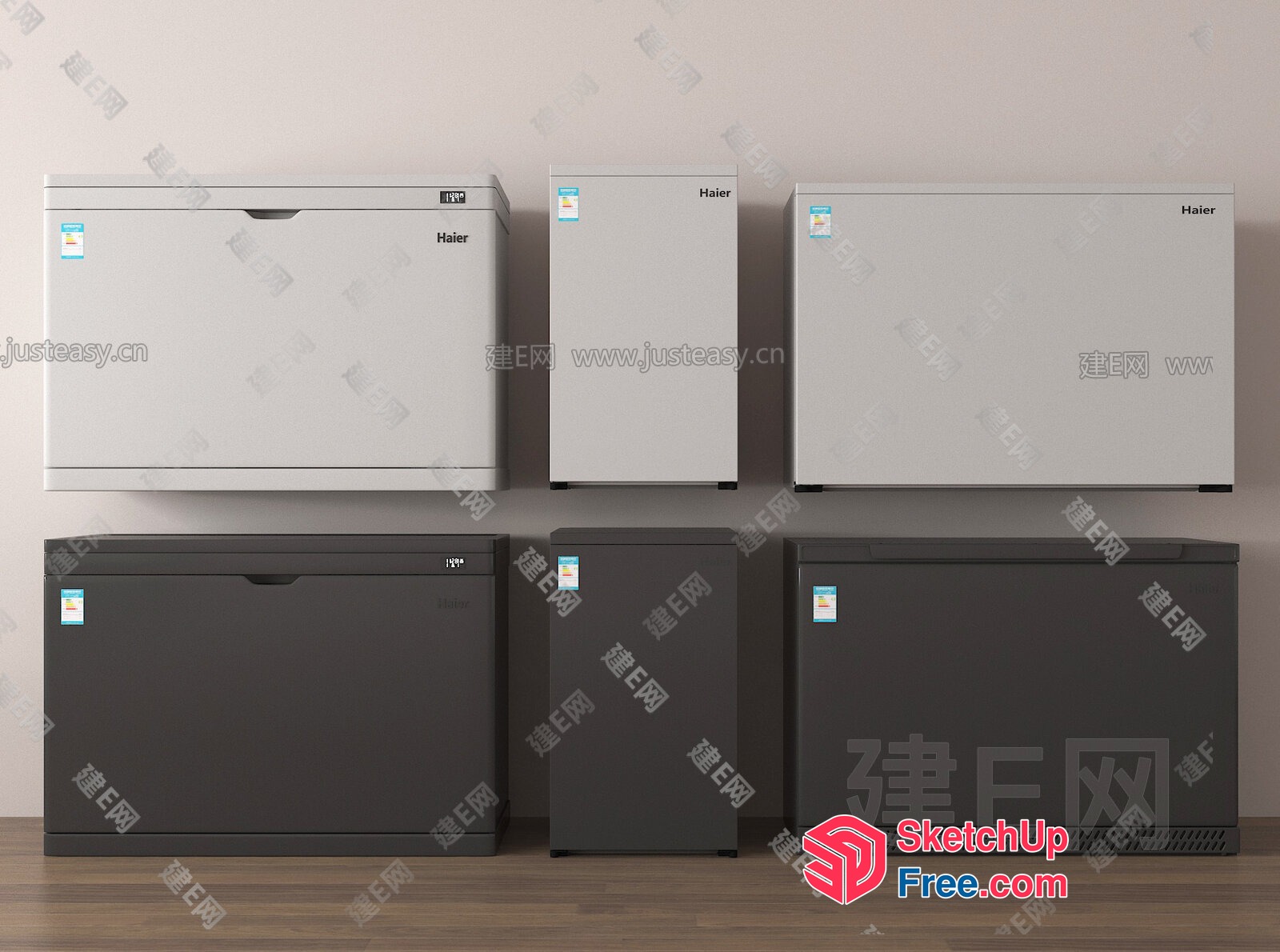 Haier Appliances Display 3D SketchUp File